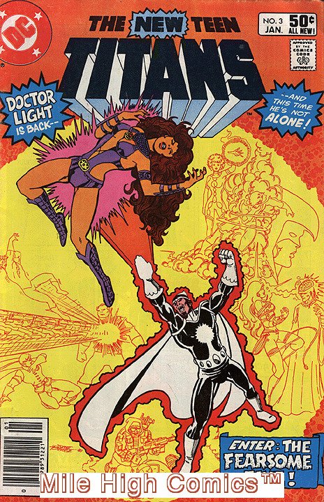 TEEN TITANS (1980 Series) (DC) #3 NEWSSTAND Very Good Comics Book ...