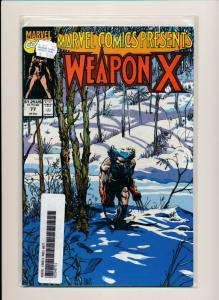 Marvel Comics WEAPON X #77 1991 FINE/VERY FINE (PF595) 