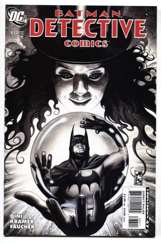 Detective Comics #833 comic book-zantanna crystal ball cover NM-