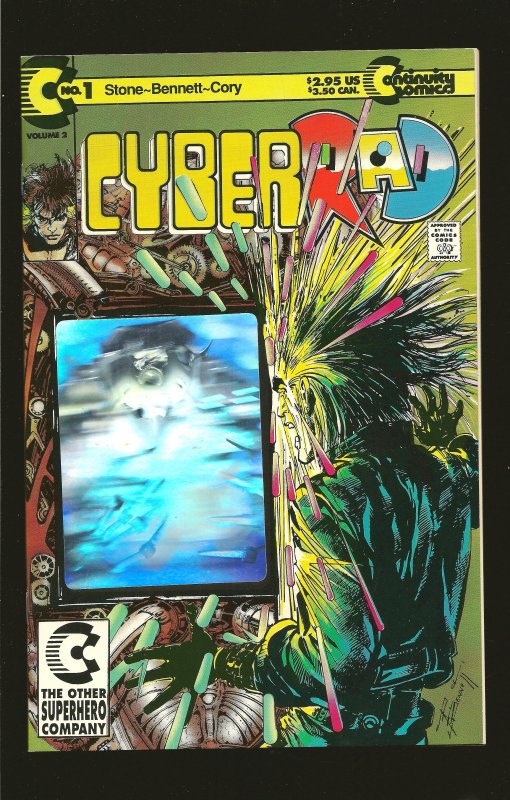 Continuity Books CyberRad #1 November (1992)