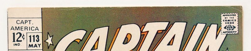Captain America (1968) #113 VG/FN