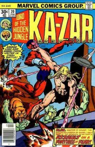 Ka-Zar (2nd Series) #20 VG ; Marvel | low grade comic Last Issue Klaw