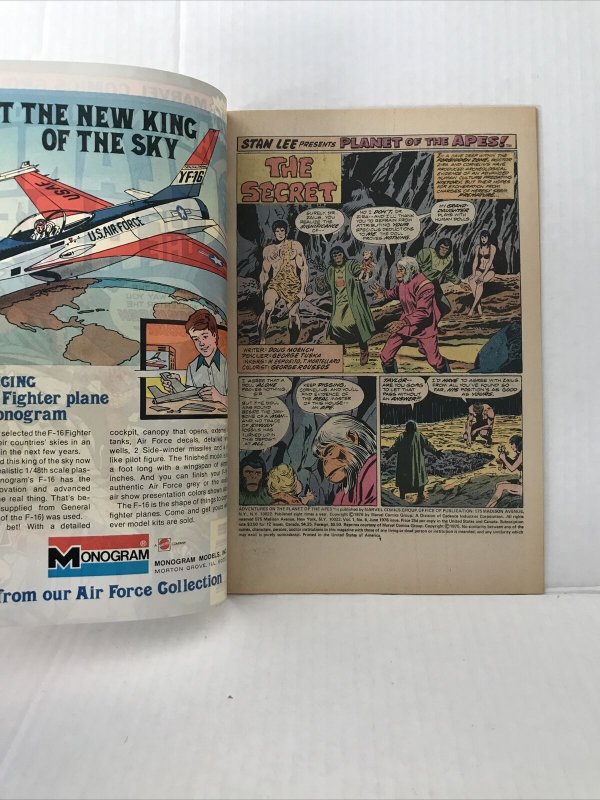 Adventures On The Planet Of The Apes #6