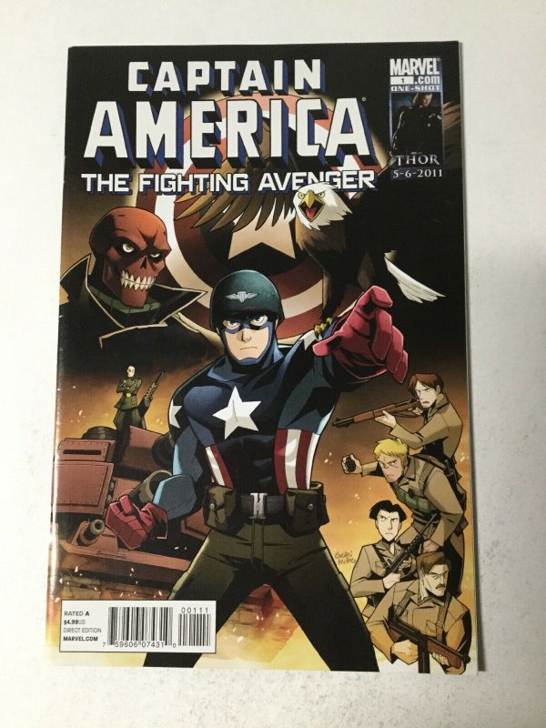 Captain America: Fighting Avenger Nm Near Mint Marvel