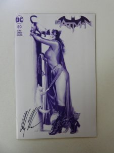Batman #50 Alex Ross Variant signed w/cert limited to 100 copies NM condition