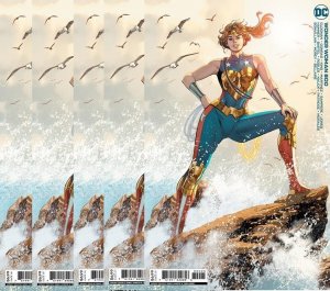 (2023) 5 Copies WONDER WOMAN #800 DANIEL SAMPERE (1st) TRINITY VARIANT COVER