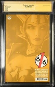 Flashpoint Beyond #1 D.C. Comics 616 Variant CGC SS 9.8 SIGNED NATHAN SZERDY