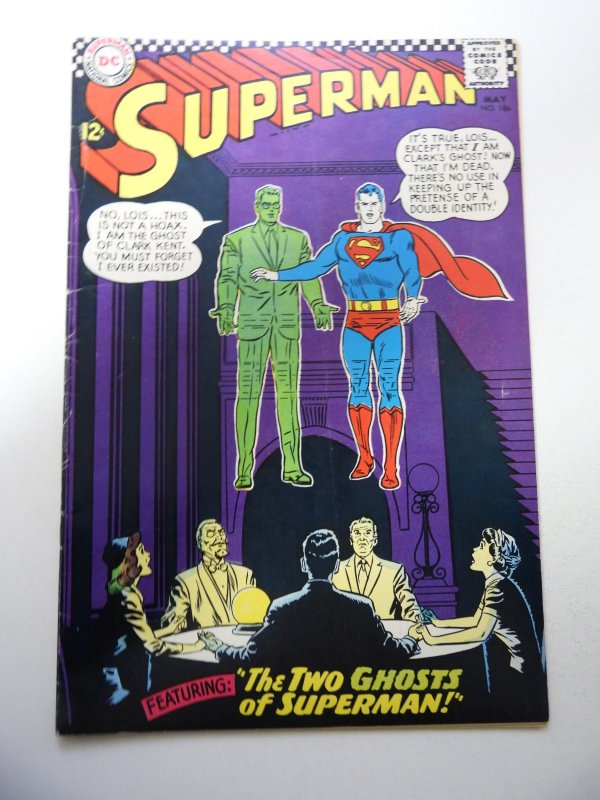 Superman #186 (1966) FN- Condition