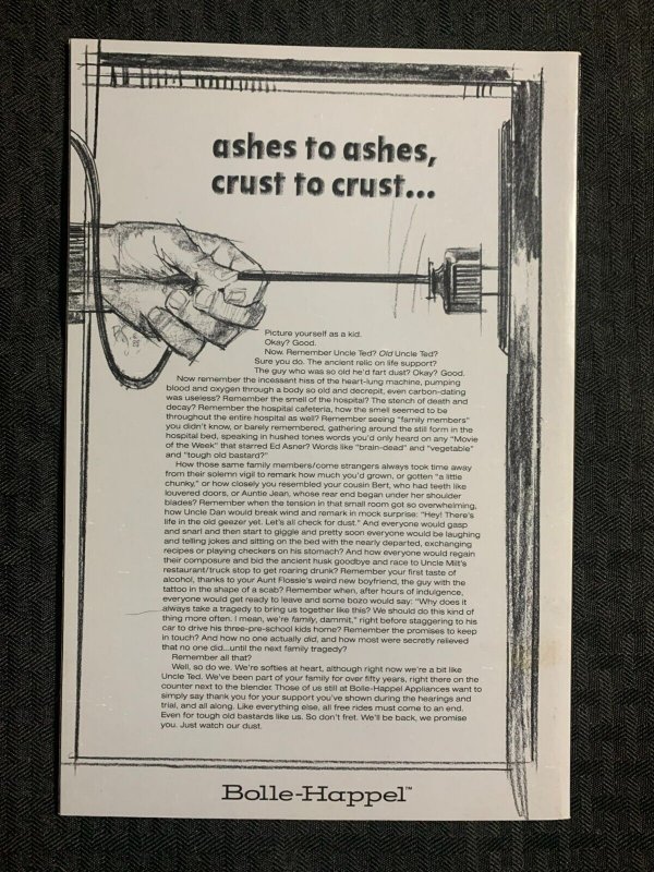 1988 STRAY TOASTERS Model 4 SC VF- 7.5 Epic Comics / Bill Sienkiewicz