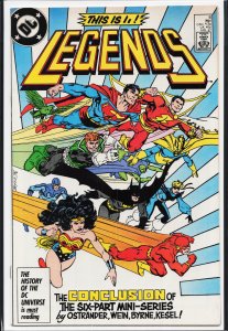 Legends #6 (1987) [Key Issue]