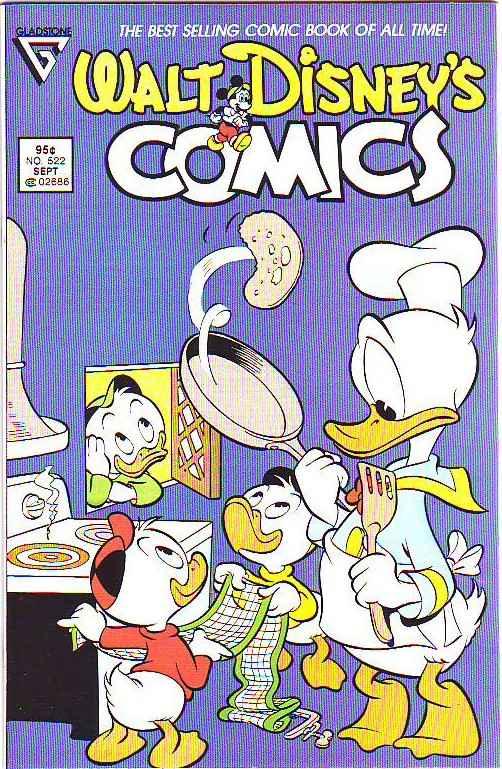 Comics and Stories, Walt Disney's #522 (Sep-87) MT- Super-High-Grade Donald D...