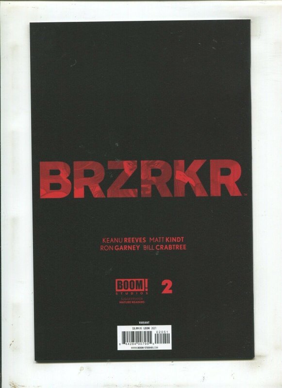 BRZRKR #2 - 1:25 Leon Variant - 1st Print (NM-) 2021