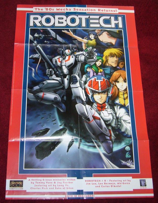 Robotech #0 & 1-6 VF/NM complete series + variant + poster - wildstorm comics