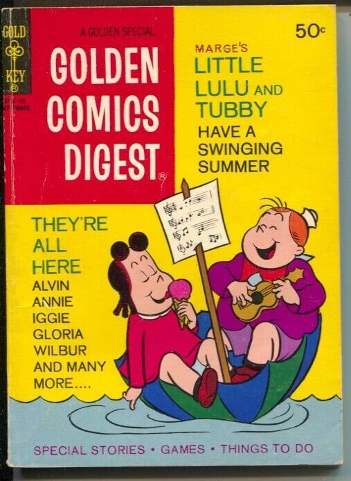 Golden Comics Digest #11 1971-Little Lulu and Tubby-VG