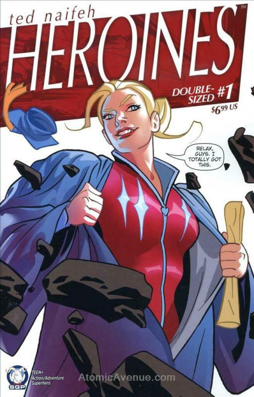 Heroines #1 VF/NM; Space Goat | save on shipping - details inside