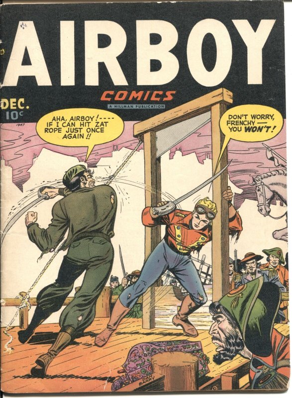 AIRBOY VOL 4 #11-HEAP APPEARS-SIMON & KIRBY-LINK THORNE THE FLYING FOOL STORY 