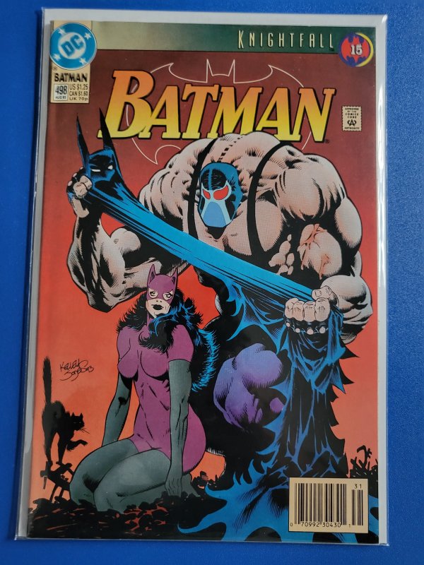 Batman #498 Newsstand Edition (1993)