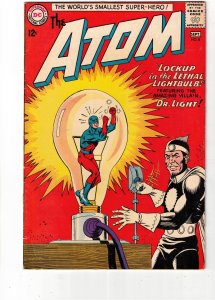 The Atom #8 (1963) FN/VF Mid-High-Grade The Atom vs Dr. Light Oregon CERT! Wow!