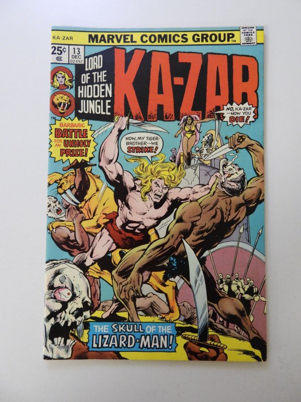 Ka-Zar #13 (1975) VF condition