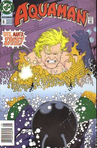 AQUAMAN  (1991 Series)  (DC) #6 NEWSSTAND Fine Comics Book