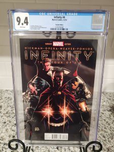 Infinity 4 CGC 9.4 1:150 ratio variant