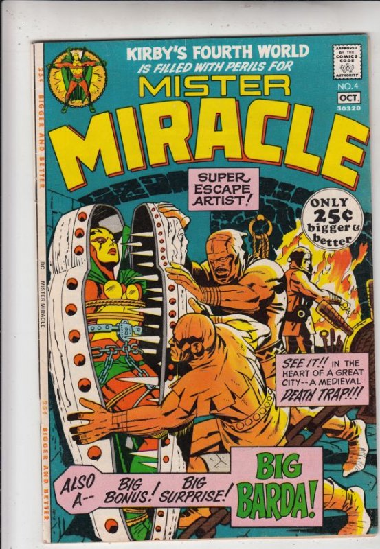 Mister Miracle Oct NM High Grade Scott Free Mister Miracle Big Barda Comic Books