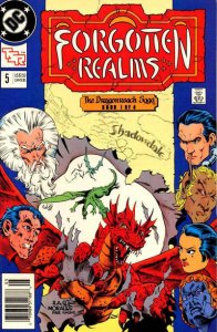 Forgotten Realms (DC) #5 (Newsstand) FN ; DC | TSR