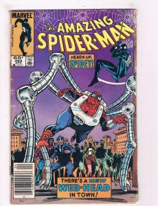 Amazing Spider-Man # 263 VG 1st Print Marvel Comic Book Copper Age Issue JH3