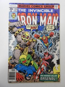 Iron Man #114 (1978) VG Condition Iron Man traced