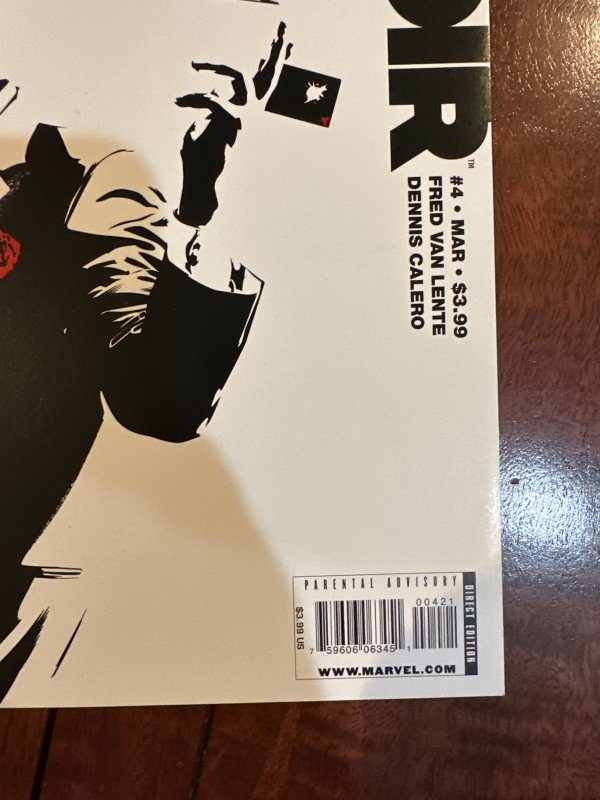 X-Men Noir #4 Variant Edition (2009)