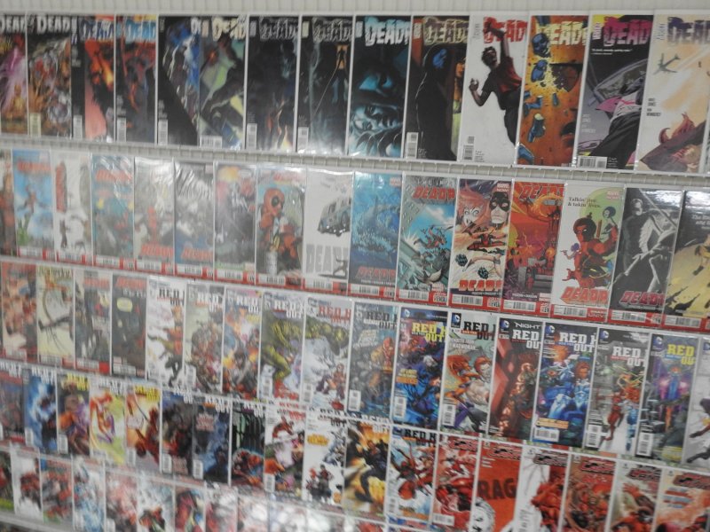 Huge Lot 170 Comics W/ Red Sonja, Red Hood, Deadpool+ Avg VF+ Condition!!