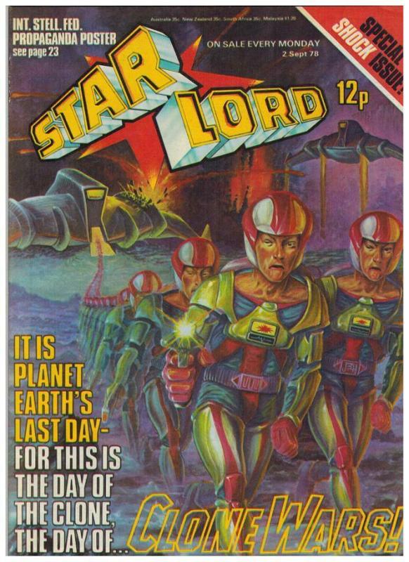 STAR LORD (BRITISH WEEKLY) 17 F-VF ( 9/ 2/78) B McCarth