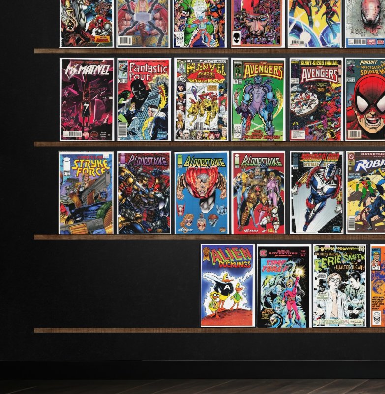 Huge Lot 140+ Comics with Marvel Tales, X-Men, The Flash, Superman & More!