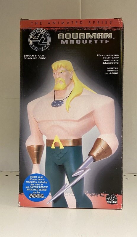 The Animated Series Justice League Aquaman Marquette Statue