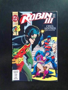 Robin 3 Cry  of the Huntress Robin III #5  DC Comics 1993 VF-