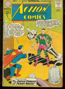 ACTION COMICS #278 DC SUPERMAN 1961 UNKNOWN SUPERGIRL VG