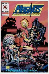 MAGNUS, ROBOT FIGHTER #24, NM+, Valiant, Holocaust, more in store
