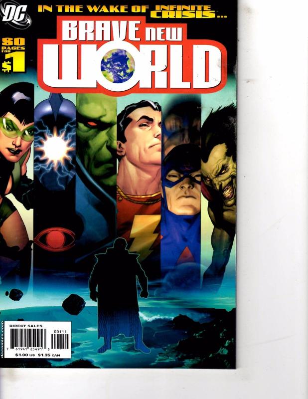 Lot Of 2 Comic Books DC Brave New World #1 and Brave & The Bold #174  LH17