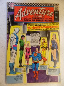 ADVENTURE COMICS # 354 DC ACTION LEGION VG