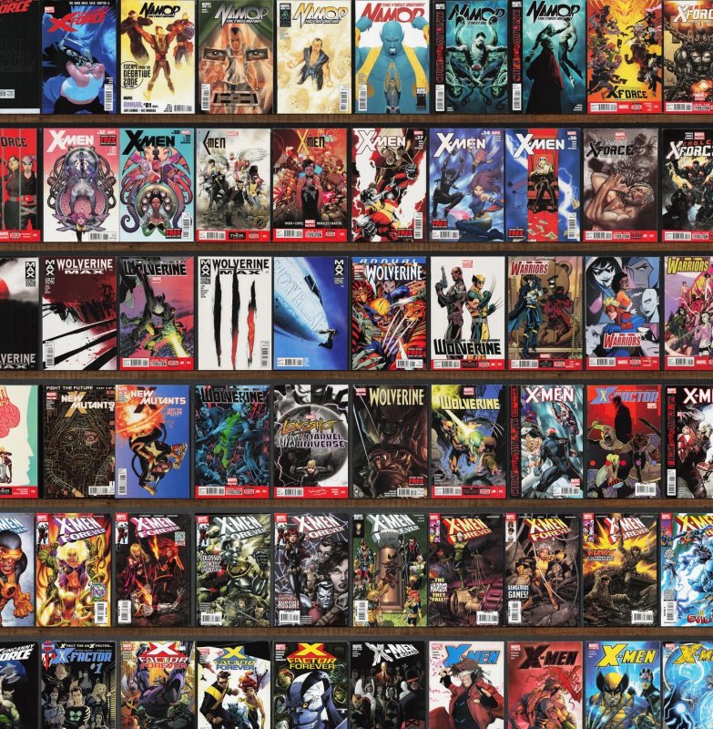 Huge Lot 270+ Comics with X-Factor, X-Men, Uncanny X-Force & More!