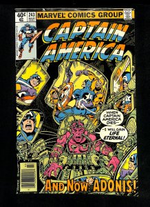 Captain America #243
