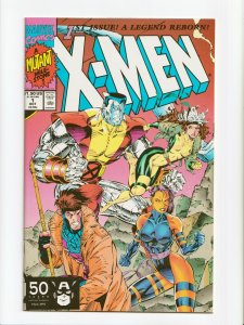 X-Men #1 Lot of All 5 Jim Lee Covers Complete Set Marvel Comics 1991 Unread NM-