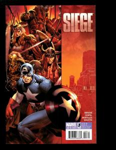 9 Siege Marvel Comics # 1 2 3 4 Cabal # 1 Embedded # 1 2 3 4  SM13