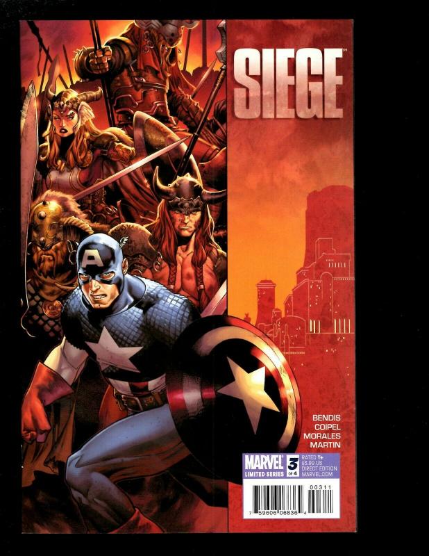 9 Siege Marvel Comics # 1 2 3 4 Cabal # 1 Embedded # 1 2 3 4  SM13