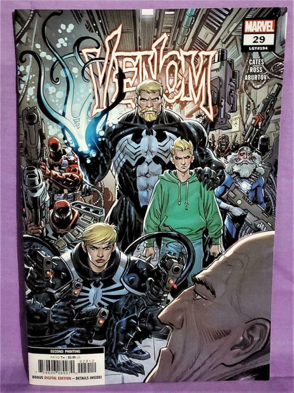 VENOM #29 Luke Ross 2nd Print Variant Cover Venom Beyond Part 4 (Marvel 2021)