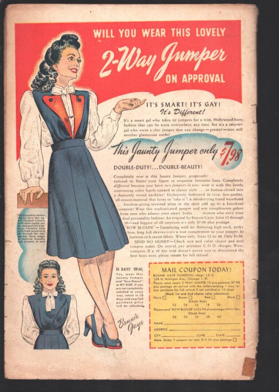 Goofy #7  1944 - Nedor  -G+ - Comic Book