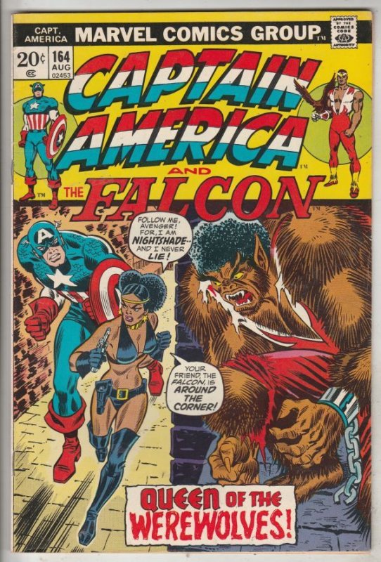 Captain America #164 (Aug-73) NM- High-Grade Captain America