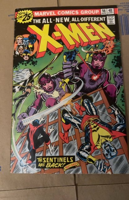 The X-Men #98 (1976)the sentinels are back VF copy