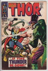 Thor, the Mighty #146 (Nov-67) FN/VF+ High-Grade Thor