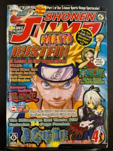 Shonen Jump #40 (Volume 4, Issue 4) April 2006 - Naruto cover (damaged)